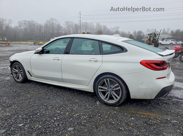 WBAJV6C54KBK08130 2019 BMW 6 SERIES White Հետևի ձախ