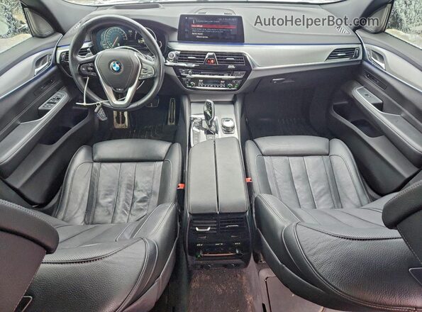 WBAJV6C57JBJ99292 2018 BMW 6 SERIES White Առջևի վահանակի տեսք