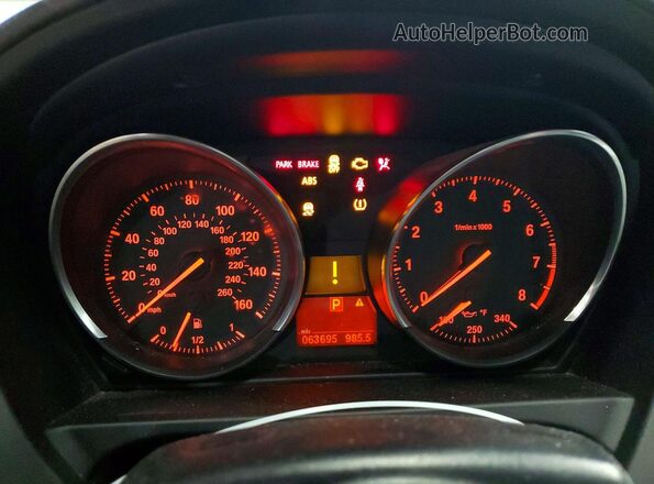 WBALL5C59G5A20964 2016 BMW Z4 Burgundy Вид щитка приладів