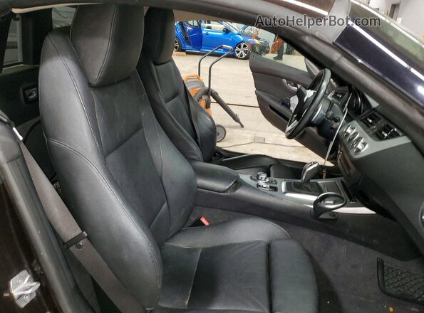 WBALL5C59G5A20964 2016 BMW Z4 Burgundy Вид задніх сидінь