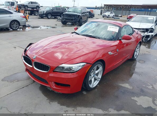 WBALL5C59G5A21130 2016 BMW Z4 Red Front left