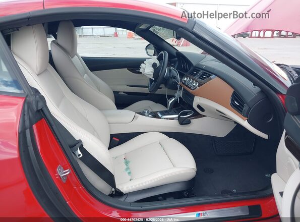 WBALL5C59G5A21130 2016 BMW Z4 Red Front interior view