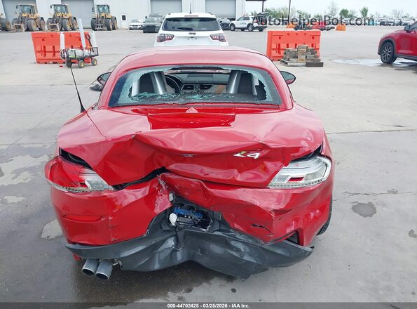WBALL5C59G5A21130 2016 BMW Z4 Red 