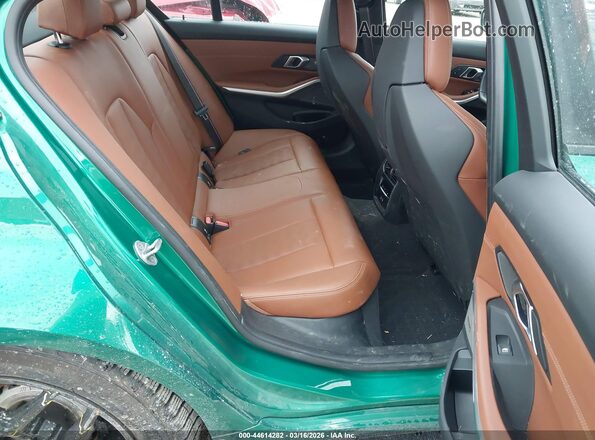 WBS13HJ0XSFT76657 2025 BMW M3 Green VIN sticker view