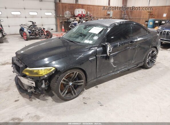 WBS1H9C36HV887280 2017 BMW M2 Черный Передняя левая четверть