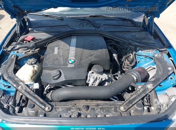 WBS1H9C56GV351915 2016 BMW M2 Blue Вид ззаду