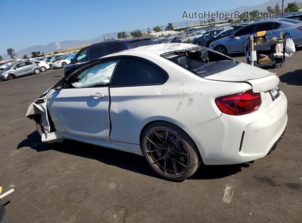 WBS2U7C00L7D70079 2020 BMW M2 White Trasero izquierdo