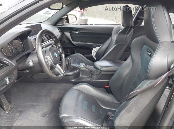 WBS2U7C05M7G75661 2021 BMW M2 Black Front interior view