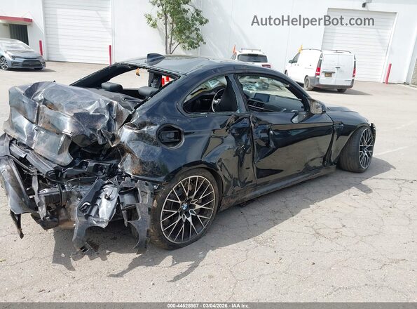 WBS2U7C05M7G75661 2021 BMW M2 Black Rear right