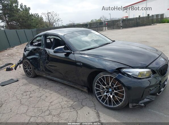 WBS2U7C05M7G75661 2021 BMW M2 Black Rear interior view