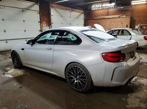 WBS2U7C09M7H24165 2021 BMW M2 Синий Задняя левая четверть
