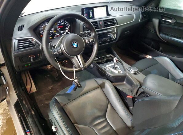 WBS2U7C09M7H24165 2021 BMW M2 Синий Вид панели приборов