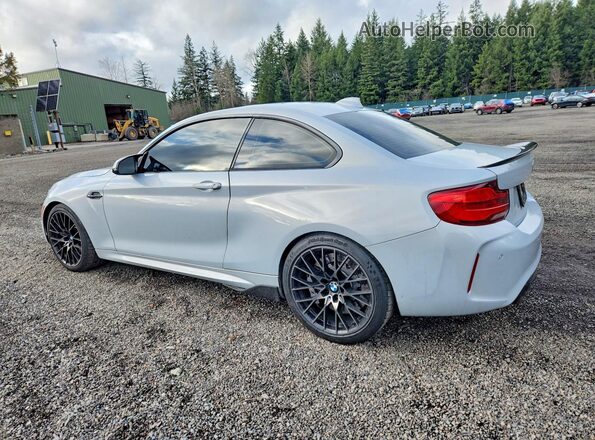 WBS2U7C54K7D32476 2019 BMW M2 Silver უკანა მარცხენა