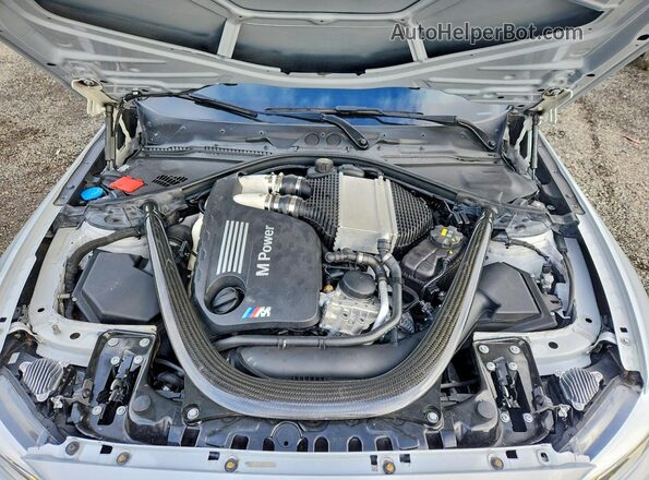 WBS2U7C54K7D32476 2019 BMW M2 Silver უკანა სალონის ხედი
