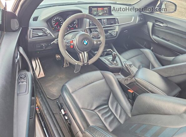 WBS2U7C54K7D32476 2019 BMW M2 Silver წინა პანელის ხედი