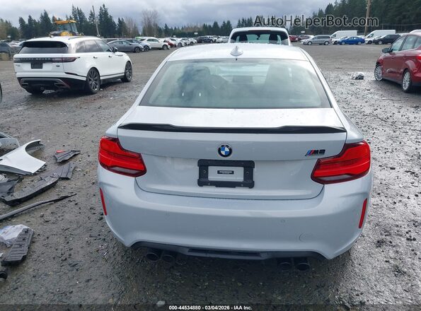 WBS2U7C59K7D09484 2019 BMW M2 Silver 