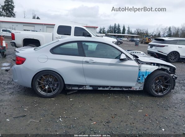WBS2U7C59K7D09484 2019 BMW M2 Silver Vista interior de 360 grados