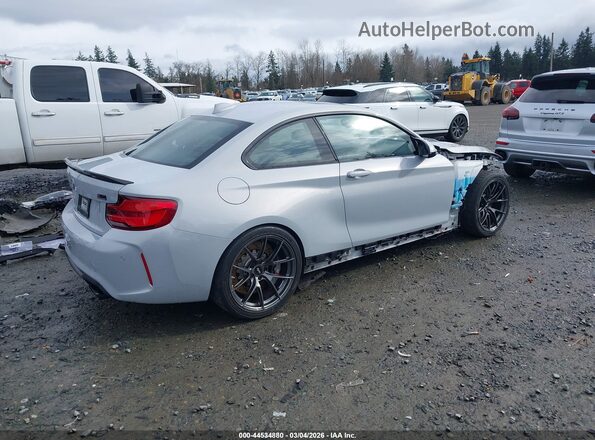 WBS2U7C59K7D09484 2019 BMW M2 Silver Trasero derecho