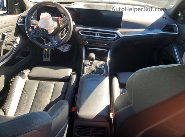 WBS33AY05RFS16864 2024 BMW M3 Черный Вид панели приборов