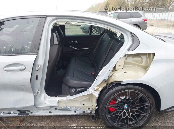 WBS33AY09MFL38409 2021 BMW M3 Gray Front view