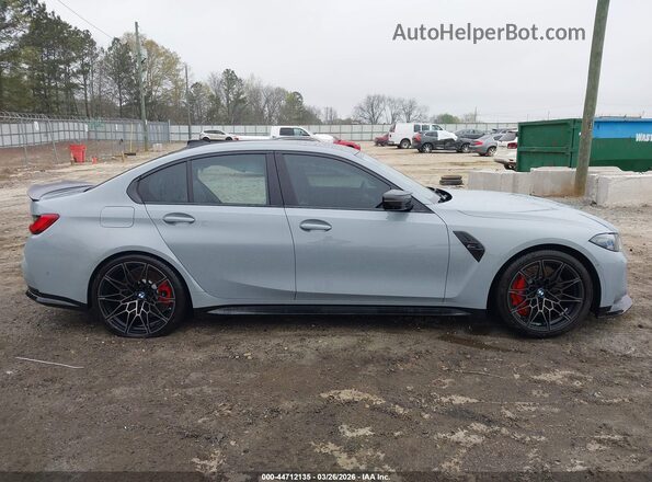 WBS33AY09MFL38409 2021 BMW M3 Gray 360 interior view