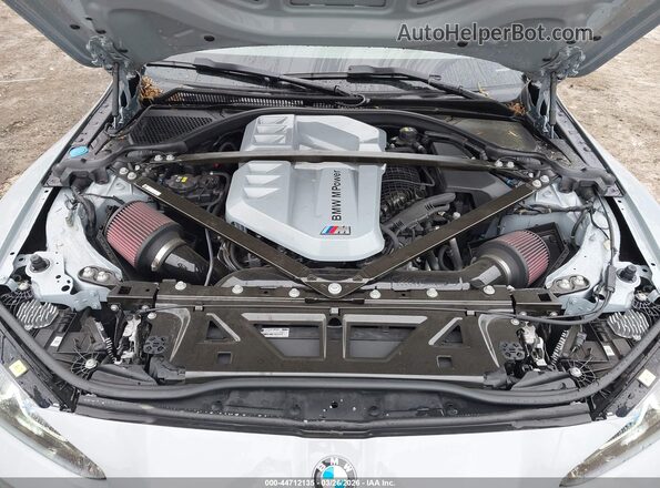 WBS33AY09MFL38409 2021 BMW M3 Gray Rear view