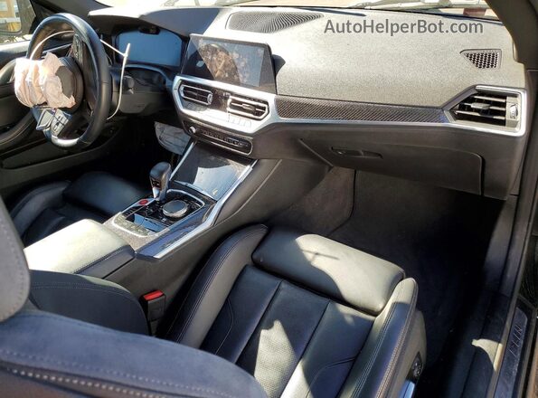 WBS33BA02PCL29024 2023 BMW M4 Black Widok deski rozdzielczej
