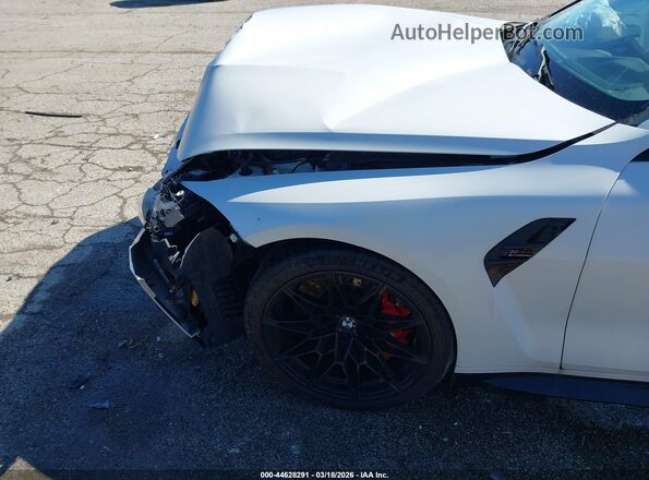 WBS33HK06SCS34444 2025 BMW M4 White Widok z przodu