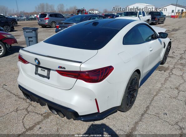 WBS33HK06SCS34444 2025 BMW M4 White Tył prawy