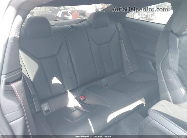 WBS33HK09SCS29920 2025 BMW M4 Black VIN კოდის სტიკერის ხედი