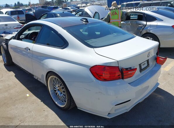 WBS3R9C52GK337744 2016 BMW M4 White Trasero izquierdo