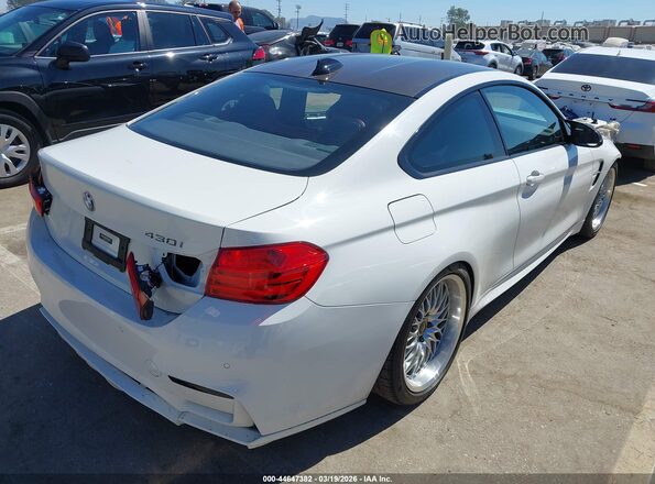 WBS3R9C52GK337744 2016 BMW M4 White Trasero derecho