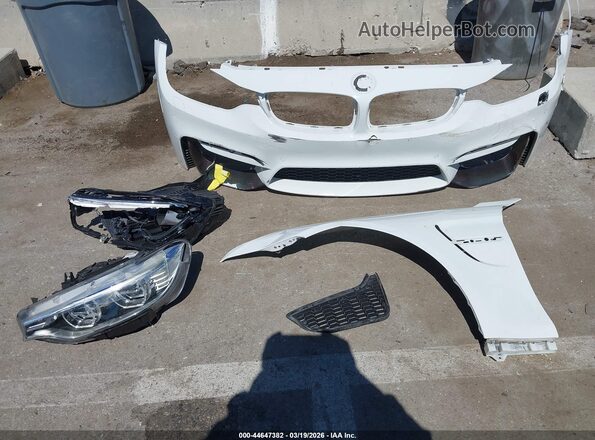 WBS3R9C52GK337744 2016 BMW M4 White Vista del cuadro de instrumentos