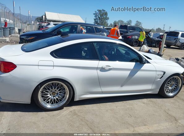 WBS3R9C52GK337744 2016 BMW M4 White Vista interior de 360 grados