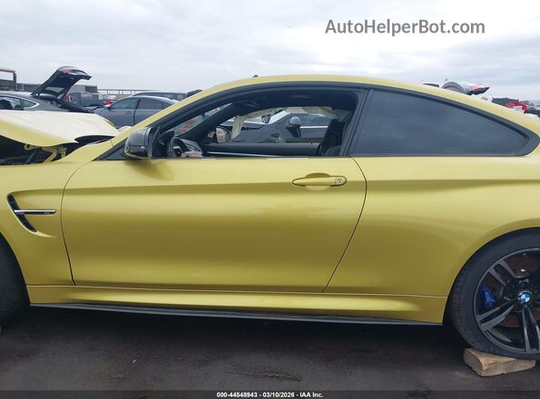 WBS3R9C53GK336652 2016 BMW M4 Желтый 