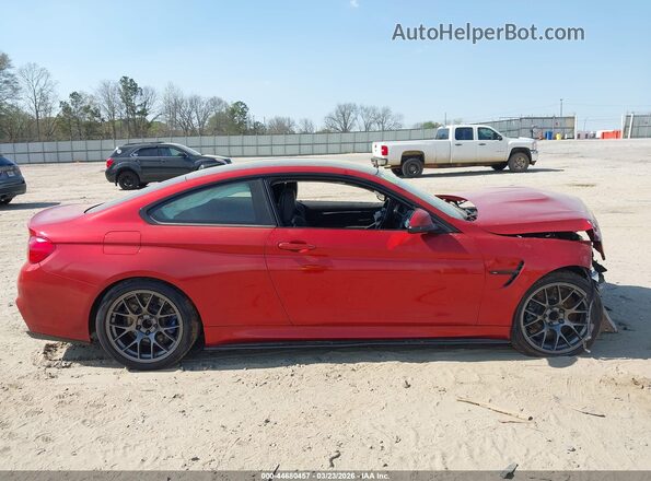 WBS3R9C58GK336226 2016 BMW M4 Оранжевый Вид задней части салона