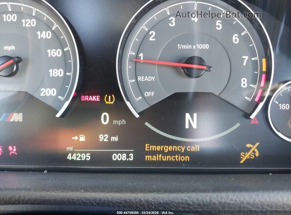 WBS3U9C51HP970710 2017 BMW M4 Red Вид задніх сидінь