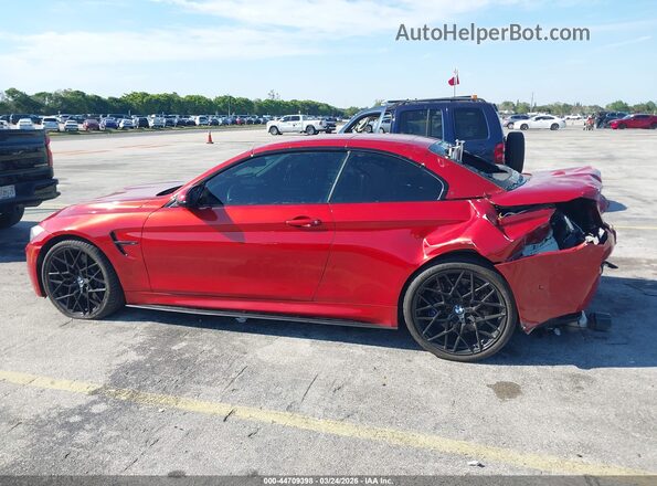 WBS3U9C51HP970710 2017 BMW M4 Red Панорамний вид салону 360°