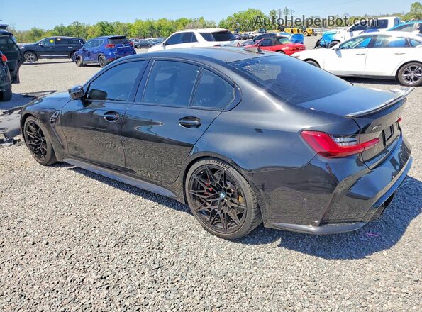 WBS43AY03RFT30284 2024 BMW M3 Black Задня ліва чверть