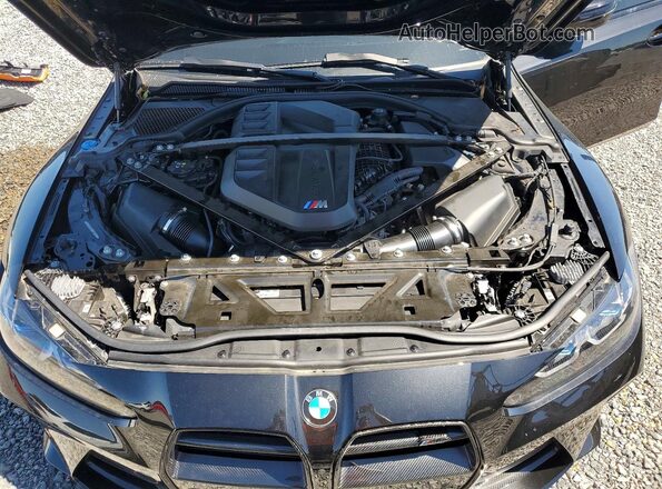 WBS43AY03RFT30284 2024 BMW M3 Black Вид задньої частини салону