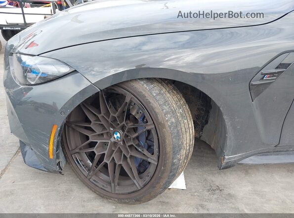 WBS43AY07RFT50568 2024 BMW M3 Gray Widok z przodu