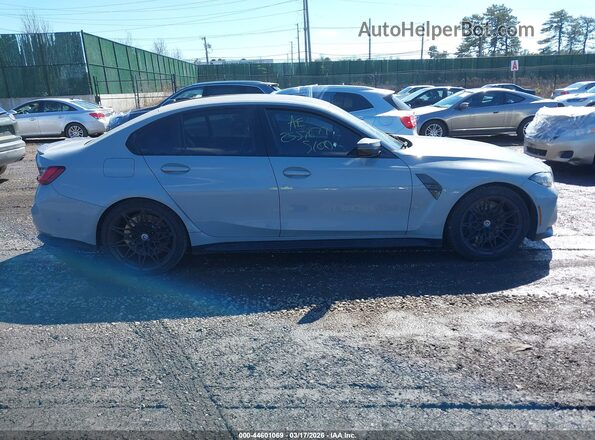 WBS43AY08PFN49481 2023 BMW M3 Blue უკანა სალონის ხედი