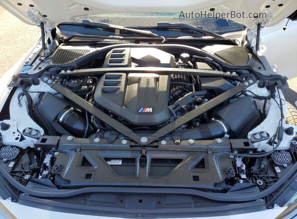 WBS43AY09RFS56370 2024 BMW M3 White Vista interior trasera