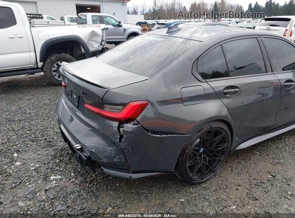 WBS43AY0XNFM61139 2022 BMW M3 Gray Vista frontal