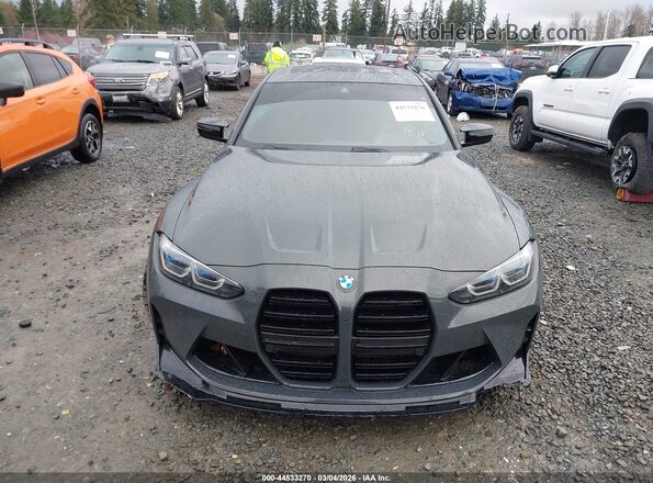 WBS43AY0XNFM61139 2022 BMW M3 Gray Vista del cuadro de instrumentos