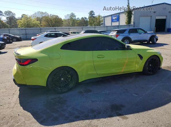 WBS43AZ01RCP07632 2024 BMW M4 Green Задня права чверть