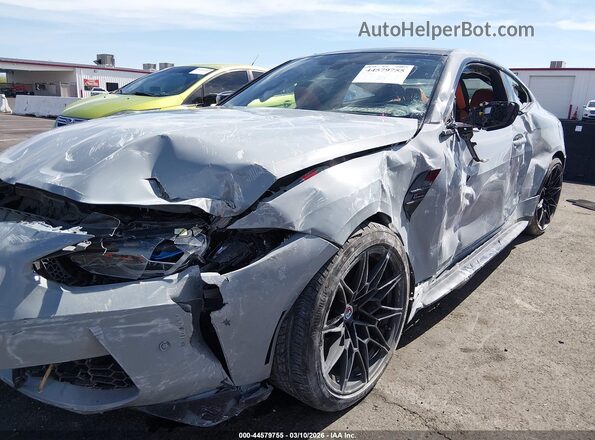 WBS43AZ03PCL68062 2023 BMW M4 Gray Widok z przodu