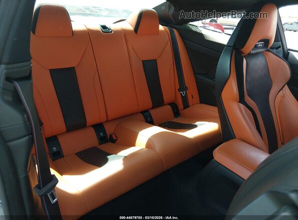 WBS43AZ03PCL68062 2023 BMW M4 Gray Widok naklejki z numerem VIN