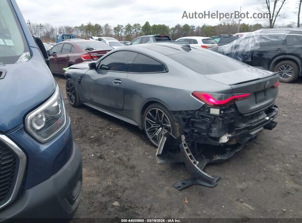 WBS43AZ08PCM56170 2023 BMW M4 Gray Widok wnętrza 360 stopni