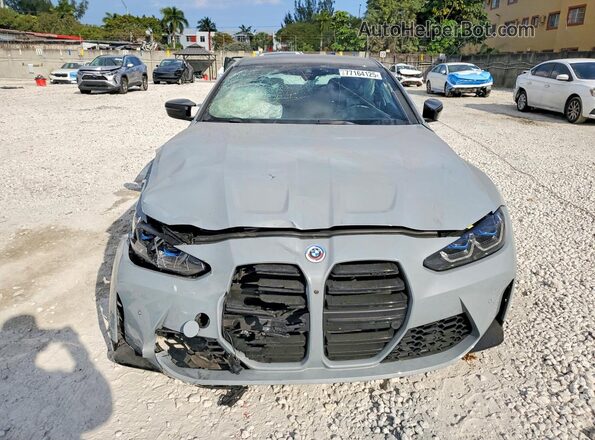 WBS43AZ0XPCM18343 2023 BMW M4 Серый Вид спереди